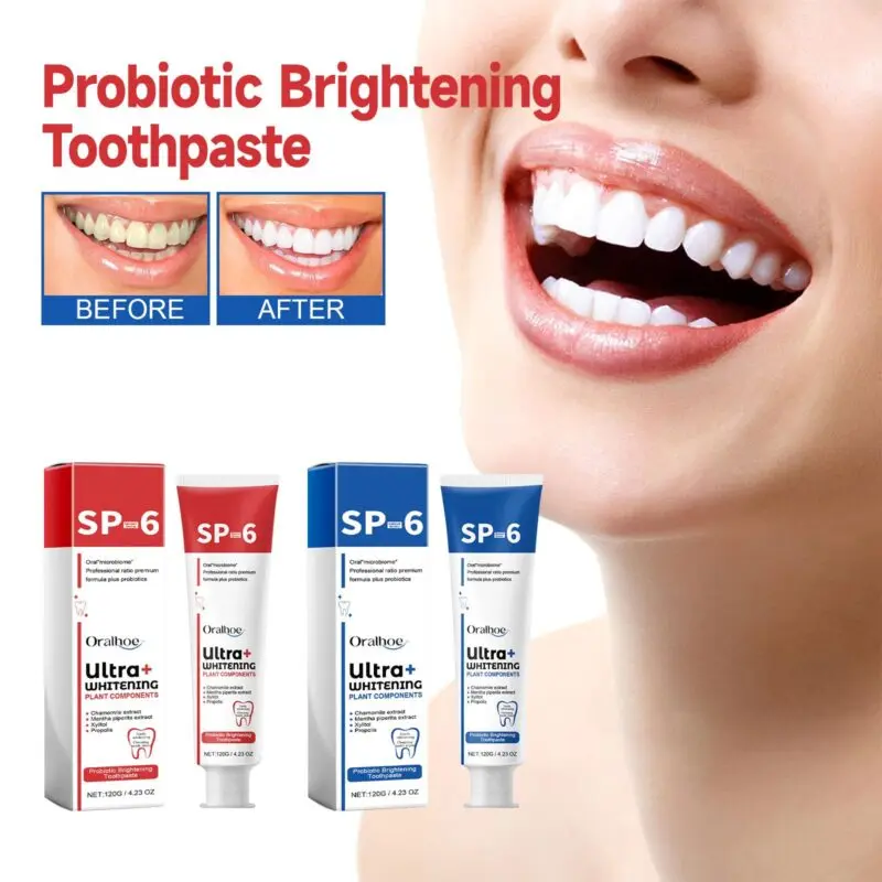 Oralhoe Probiotic Toothpaste - Teeth Whitening, Stain Removal, Gum Care - Image 3