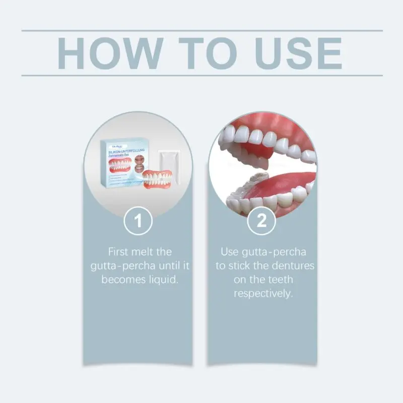 Oralhoe Cosmetic Denture Set: Smile Enhancement, Comfort Material & Dental Beauty - Image 6