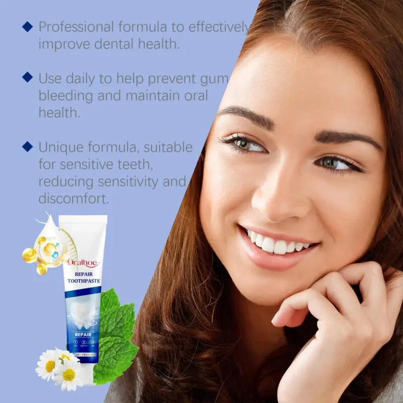 Oralhoe Cleaning Toothpaste: Gentle Stain Removal & Daily Teeth Care - Image 3