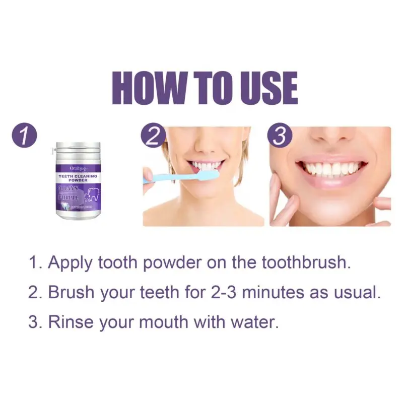 Oralhoe Teeth Cleaning Powder: Tartar & Stain Removal, Teeth Whitening - Image 6