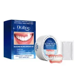 Oralhoe Denture Cosmetic Set - Natural Smile Enhancement Kit