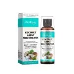 Oralhoe Coconut Mint Mouthwash - Fresh Breath, Oral Rinse & Convenient Care
