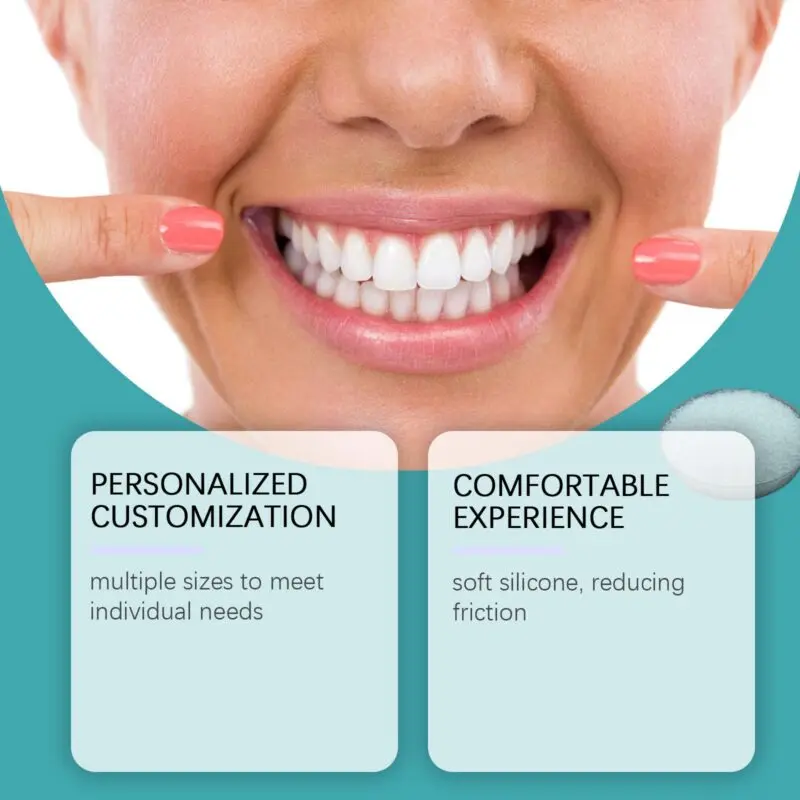 Oralhoe Adjustable Buckle Dentures - Comfortable Fit & Chewing Support - Image 3