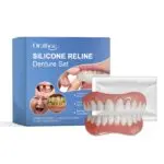 Oralhoe Silicone Resin Denture Set for Smile Enhancement and Comfort