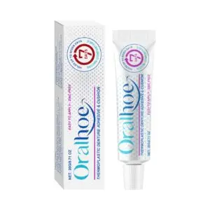 Oralhoe Denture Adhesive - Thermoplastic Comfort, Hold & Gum Care