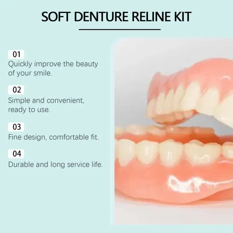 Oralhoe Denture Retouching Kit for Comfortable Teeth and Interdental Care - Image 4