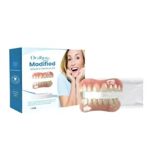 Oralhoe American Denture Set: Orthodontic Design for Comfort & Smile Enhancement