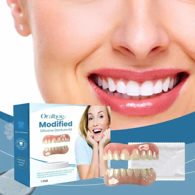 Oralhoe American Denture Set: Orthodontic Design for Comfort & Smile Enhancement - Image 2