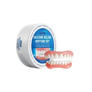 Oralhoe Denture Set - Comfortable Dental Cosmetic Kit for Smile Enhancement