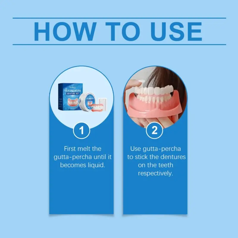 Oralhoe Cosmetic Denture Set - Smile Enhancement, Dental Care & Beauty Kit - Image 5