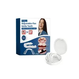 Oralhoe Adjustable Buckle Dentures - Silicone Denture Set