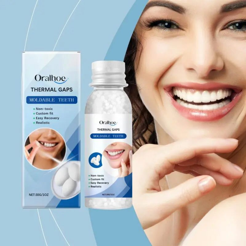 Oralhoe Shapeable Solid Dental Glue - Temporary Tooth Replacement & Denture Repair - Image 2