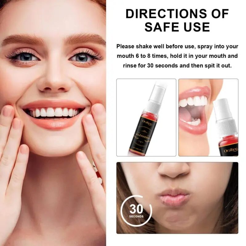 Oralhoe Mouth Spray - Bad Breath Relief & Fresh Breath Spray - Image 4