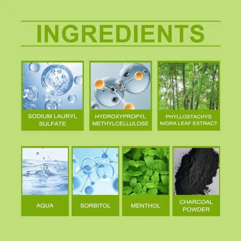 Oralhoe Bamboo Charcoal Toothpaste: Stain Removal, Whitening & Fresh Breath - Image 5