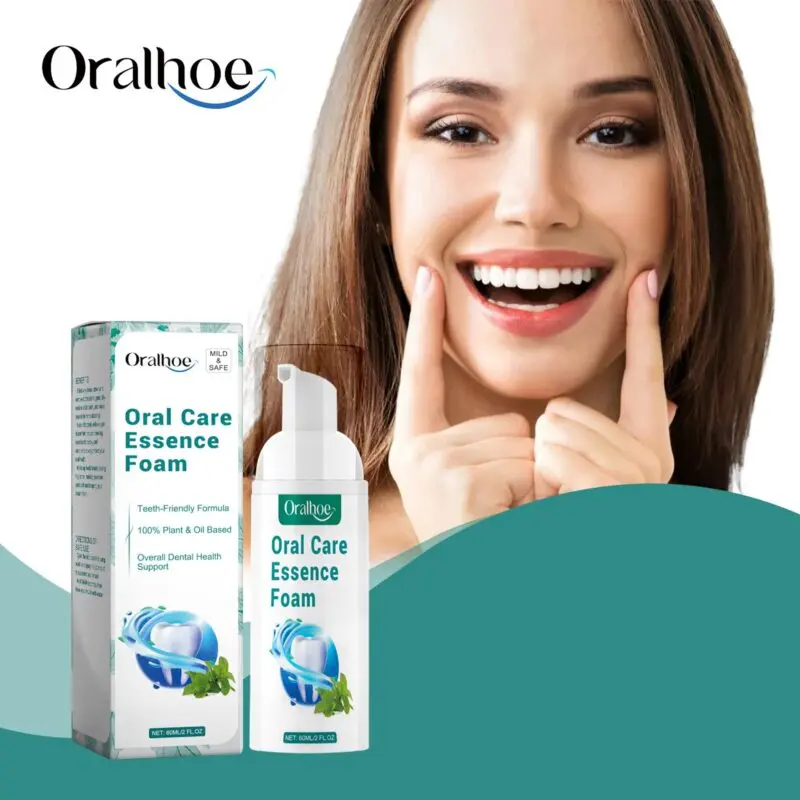 Oralhoe Teeth Whitening Mousse: Stain Removal & Fresh Breath - Image 2