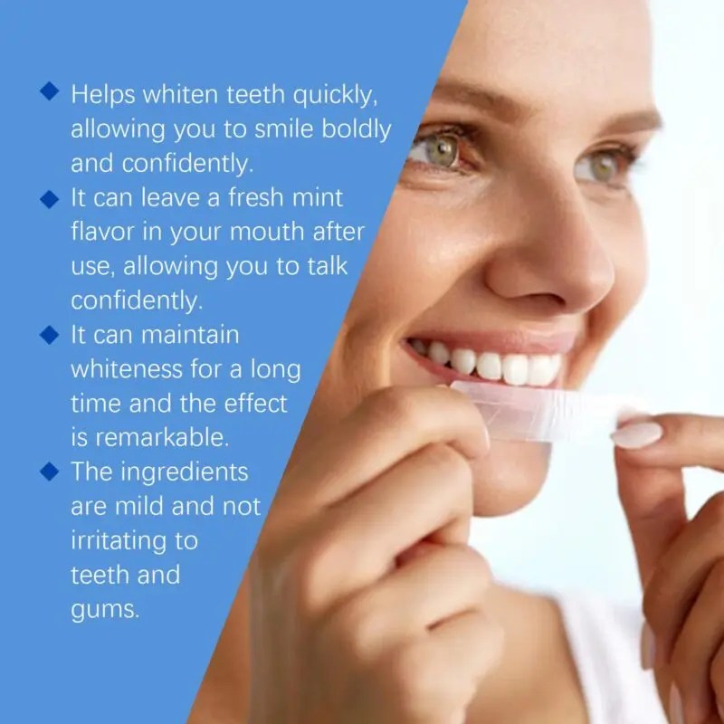 Oralhoe Teeth Whitening Strips for Stain Removal, Fresh Breath and White Teeth - Image 4