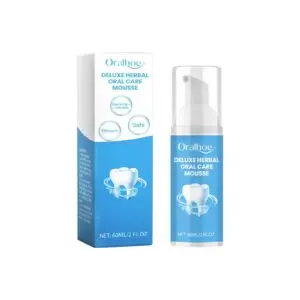 Oralhoe Teeth Whitening Mousse - Foaming Cleaner for Fresh Breath & White Teeth