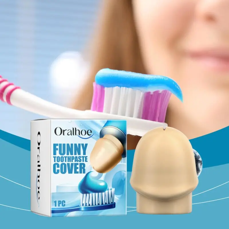 Oralhoe Toothpaste Cap Protector - Self-Sealing Dust Proof Cover - Image 2