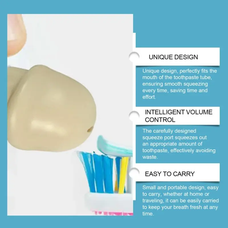 Oralhoe Toothpaste Cap Protector - Self-Sealing Dust Proof Cover - Image 3