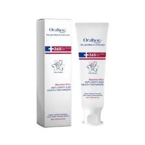 Oralhoe Toothpaste for Stain & Tartar Removal, Fresh Breath & Gum Care