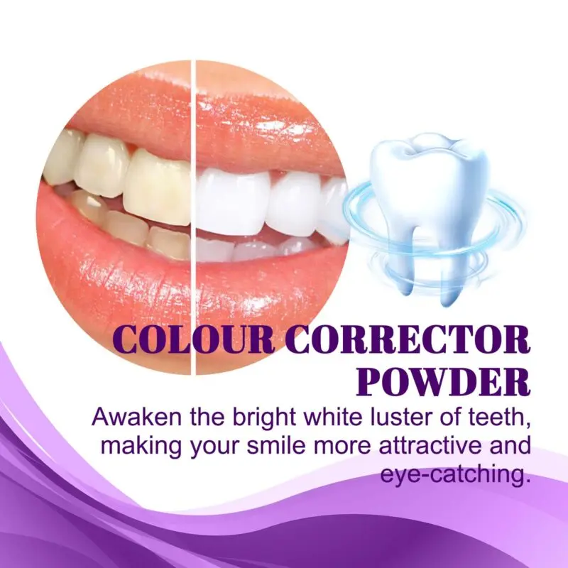 Oralhoe Purple Tooth Powder for Teeth Whitening and Fresh Breath - Image 3