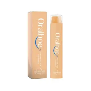 Oralhoe Peach Iced Tea Toothpaste - Tartar Control & Fresh Breath