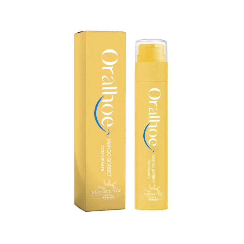 Oralhoe Mango Sorbet Toothpaste - Tartar Removal & Fresh Breath