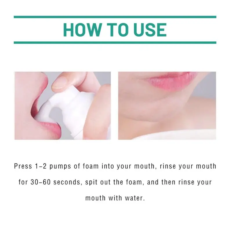Oralhoe Probiotics Teeth Whitening Mousse - Tartar & Gum Care, Fresh Breath - Image 6