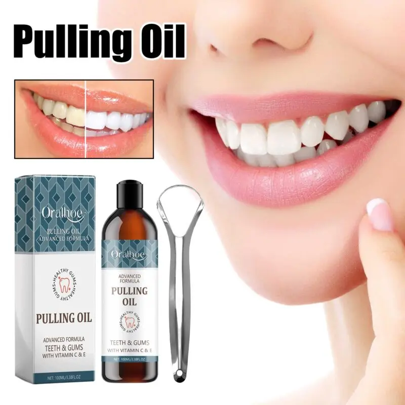 Oralhoe Puling Oil - Tartar Control, Fresh Breath & Teeth Protection - Image 2