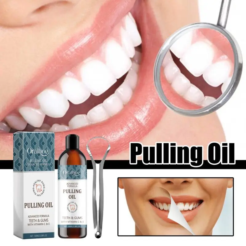 Oralhoe Puling Oil - Tartar Control, Fresh Breath & Teeth Protection - Image 3