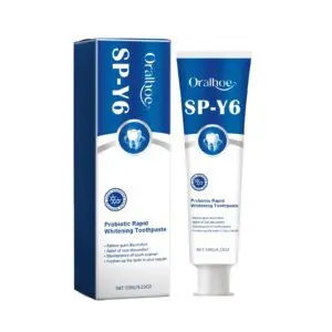 Oralhoe Probiotic Whitening Toothpaste for Fresh Breath, Stain & Tartar