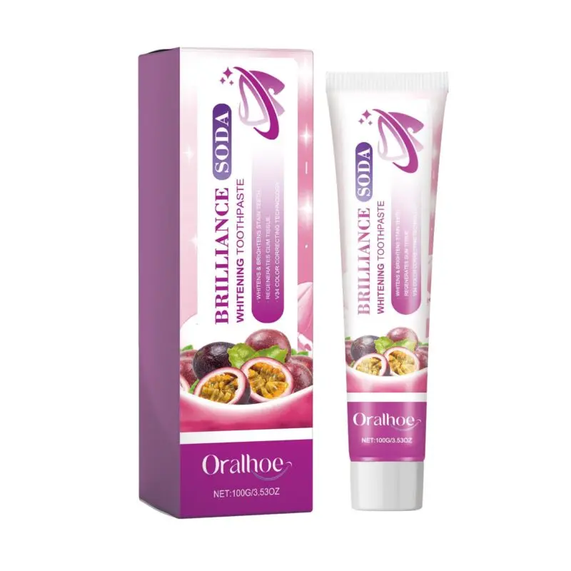 Oralhoe Whitening Toothpaste: Gum Care, Stain & Tartar Control, Fresh Breath