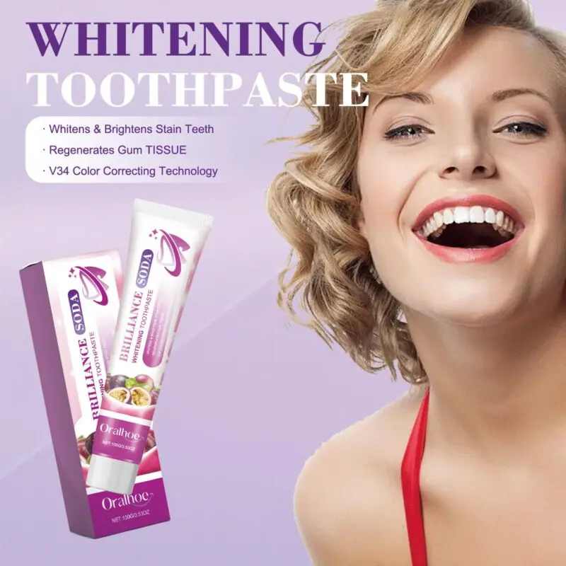 Oralhoe Whitening Toothpaste: Gum Care, Stain & Tartar Control, Fresh Breath - Image 4