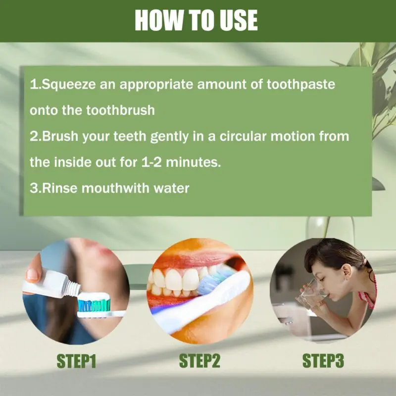 Oralhoe Enzyme Brightening Toothpaste - Stain Removal, Fresh Breath & Enamel Care - Image 6