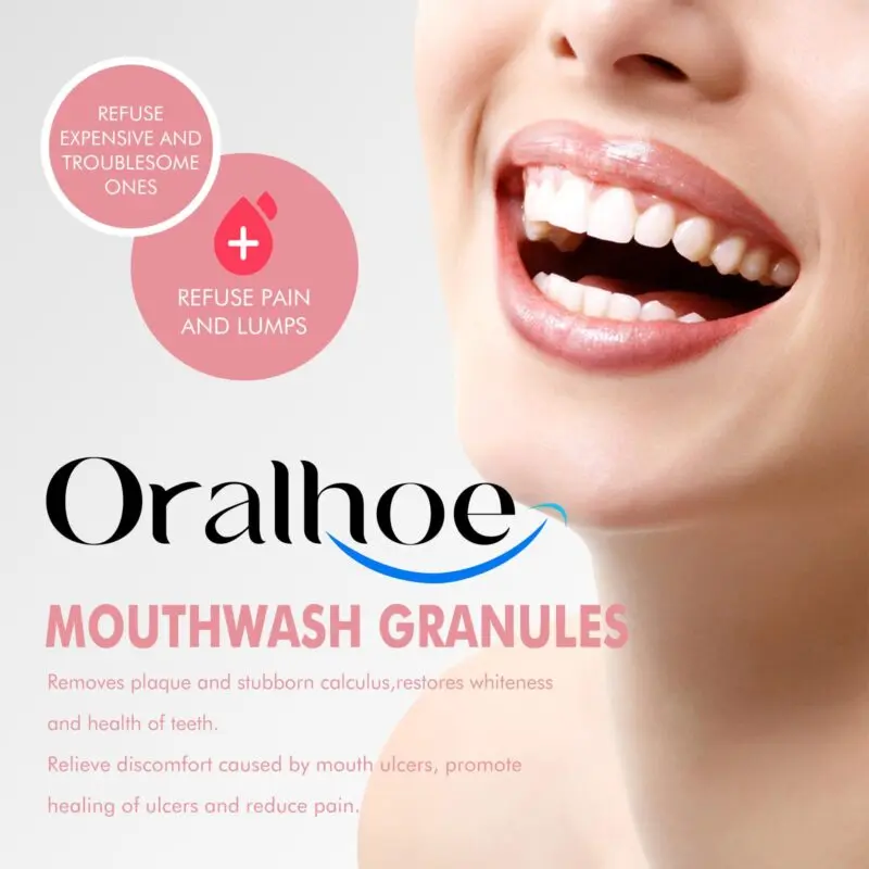 Oralhoe Mouthwash Granules for Fresh Breath, Gum Care & Portable Oral Cleaning - Image 4