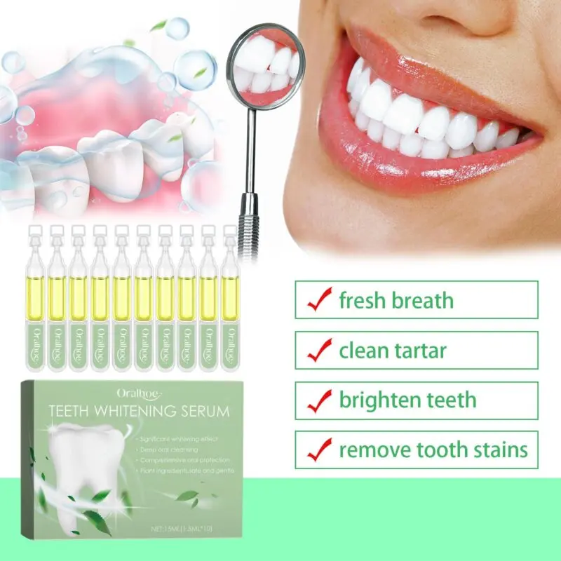 Oralhoe Teeth Whitening Serum for Yellow Stain Removal and Gum Care - Image 4
