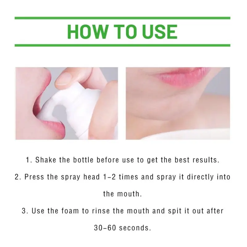 Oralhoe Herbal Oral Foam: Tartar Cleaning, Fresh Breath & Teeth Whitening - Image 6