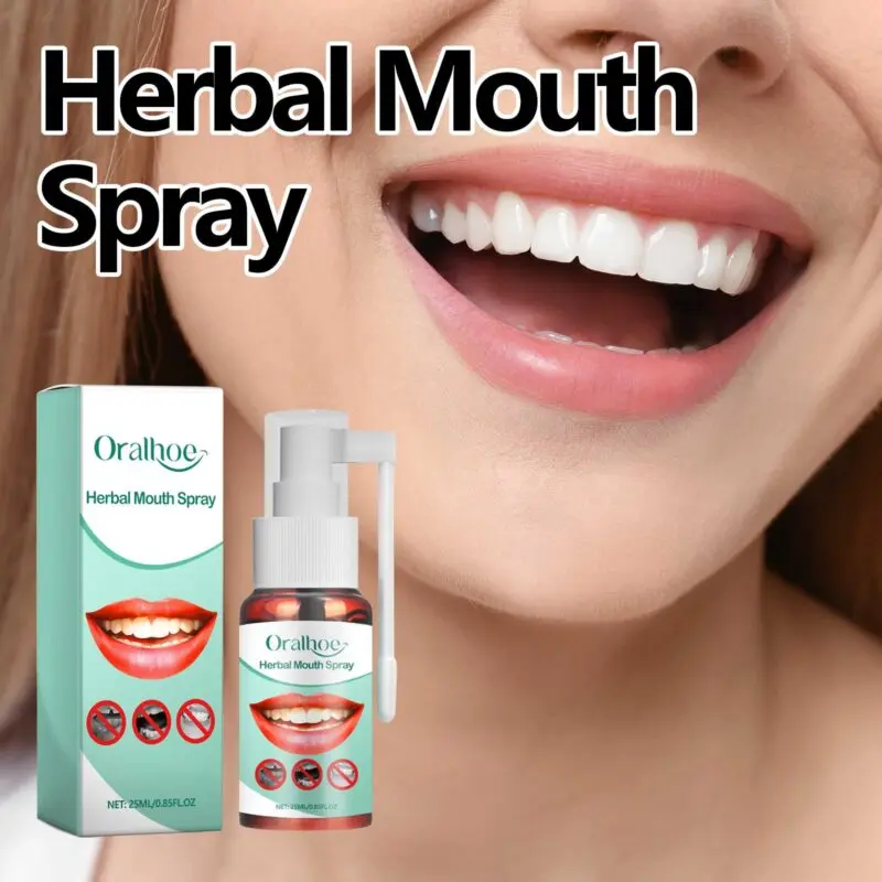 Oralhoe Herbal Oral Spray - Portable Gum Relief, Ulcer Care & Fresh Breath - Image 2
