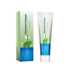 Oralhoe Baking Soda Toothpaste - Stain Removal, Fresh Breath & Whitening