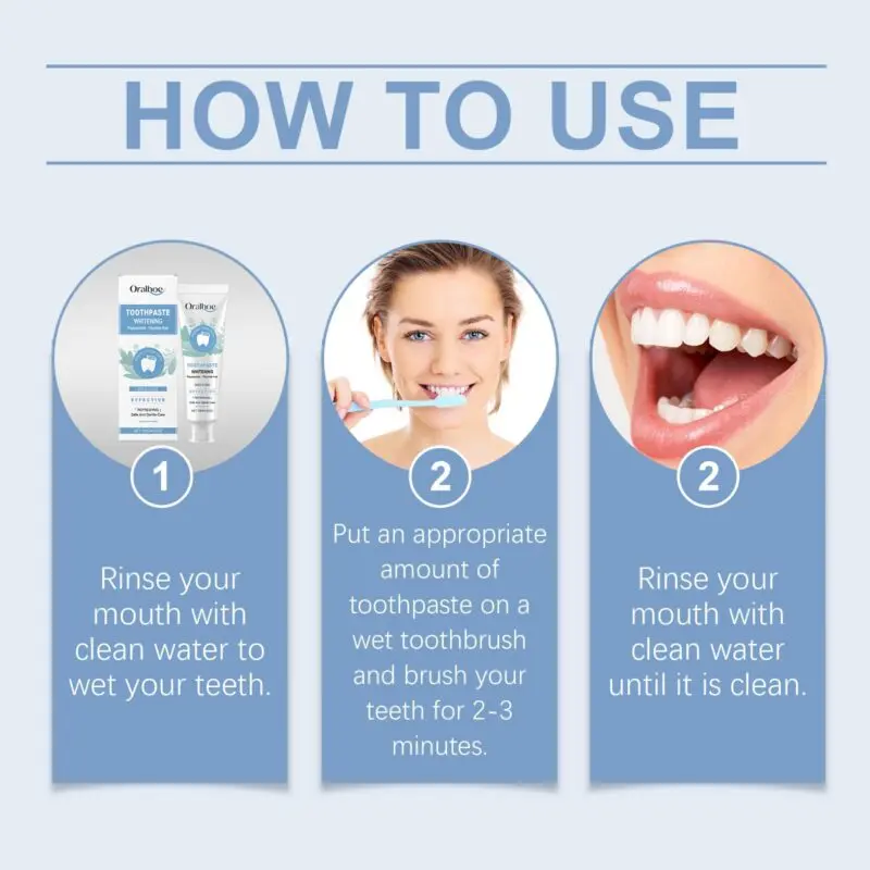 Oralhoe Mint Toothpaste: Yellow Stain Remover, Teeth Whitening & Daily Oral Care - Image 6