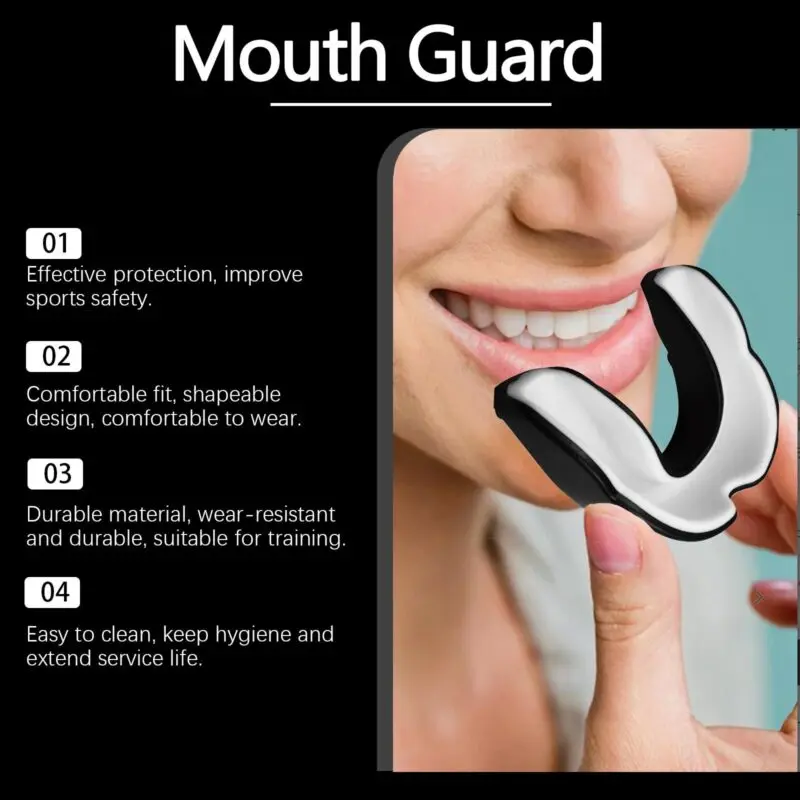 Oralhoe Sports Mouth Guard: Tooth Protector for Taekwondo, Sanda, Exercise - Image 4