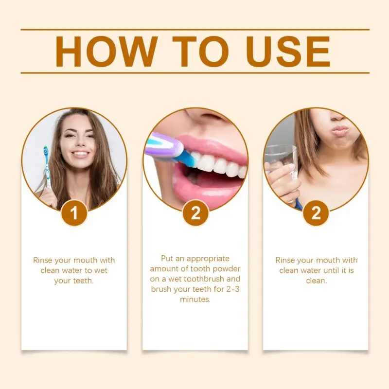 Oralhoe Herbal Gum Powder - Natural Teeth Cleaning & Fresh Breath Oral Powder - Image 6