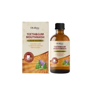 Oralhoe Herbal Mouthwash - Natural Ingredients, Odor Control, Gentle Teeth Cleaning