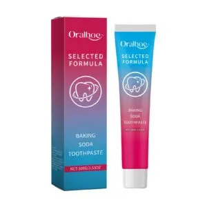 Oralhoe Baking Soda Toothpaste: Mint Fresh Cleaning, Teeth Whitening & Brightening