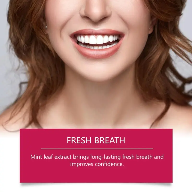 Oralhoe Baking Soda Toothpaste: Mint Fresh Cleaning, Teeth Whitening & Brightening - Image 3
