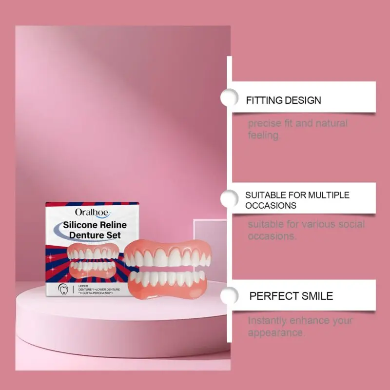 Oralhoe Denture Modification Kit for Comfort Fit and Smile Enhancement - Image 3
