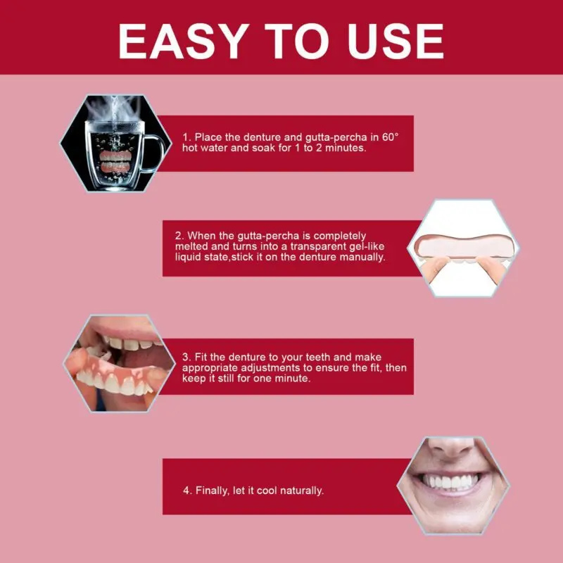 Oralhoe Denture Modification Kit for Comfort Fit and Smile Enhancement - Image 5