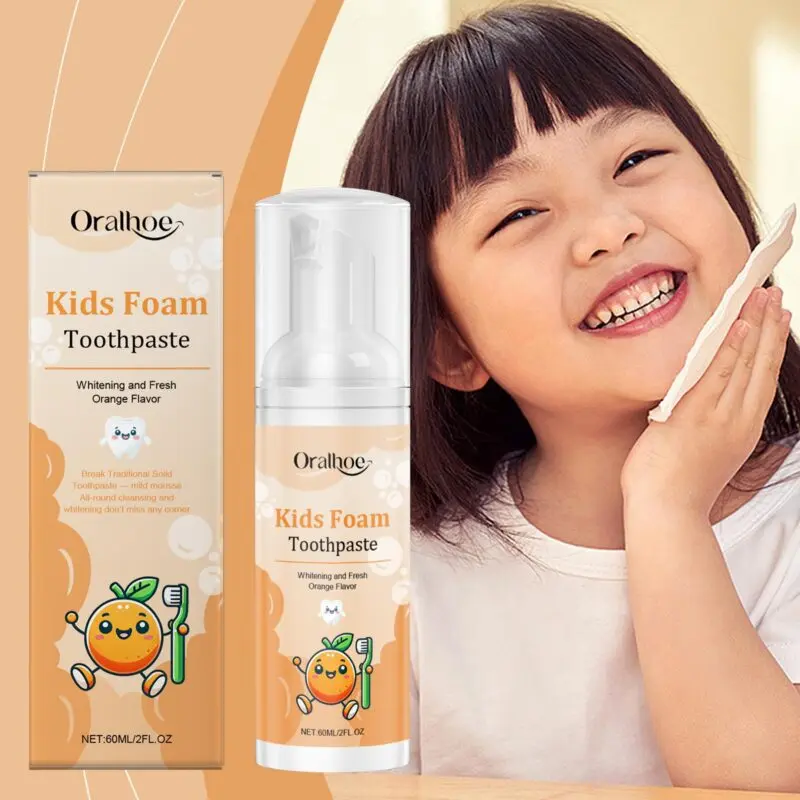 Oralhoe Children's Dental Mousse: Stain Removal and Fresh Breath - Image 2