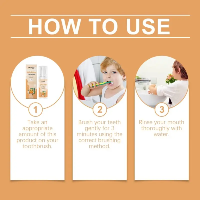 Oralhoe Children's Dental Mousse: Stain Removal and Fresh Breath - Image 6