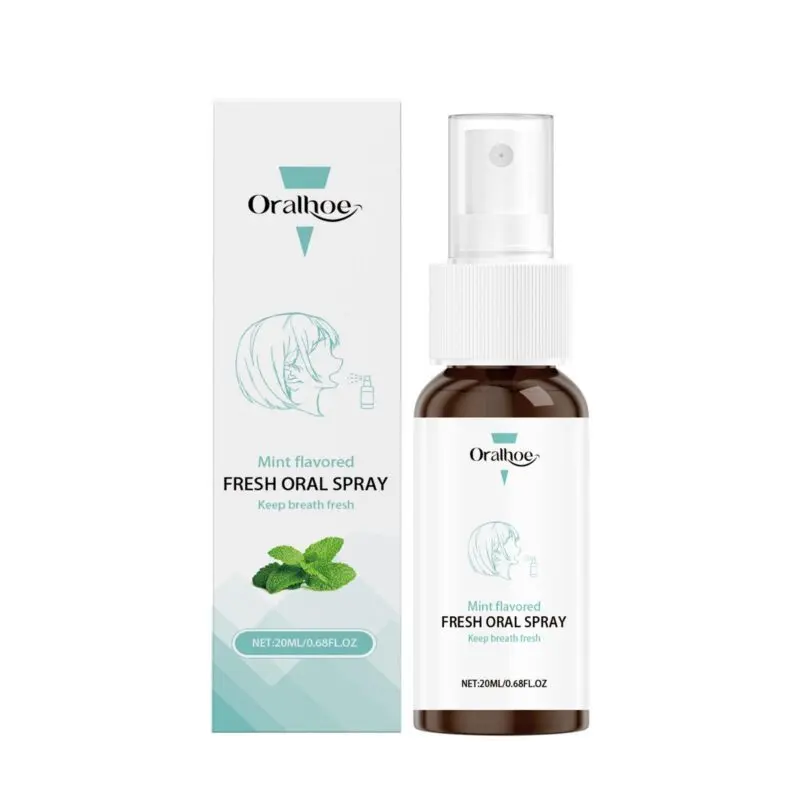 Oralhoe Mouth Freshening Spray - Bad Breath Deodorizer & Oral Care
